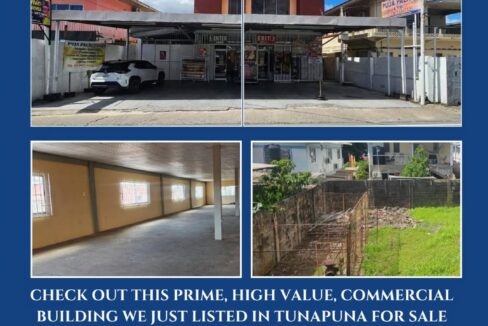 PRIME, HIGH VALUE, COMMERCIAL BUILDING WE JUST LISTED IN TUNAPUNA FOR SALE